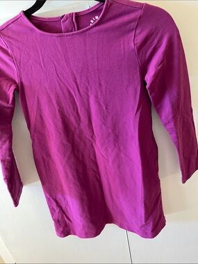 Primark Girls' Long Sleeve Tee in Bright Magenta